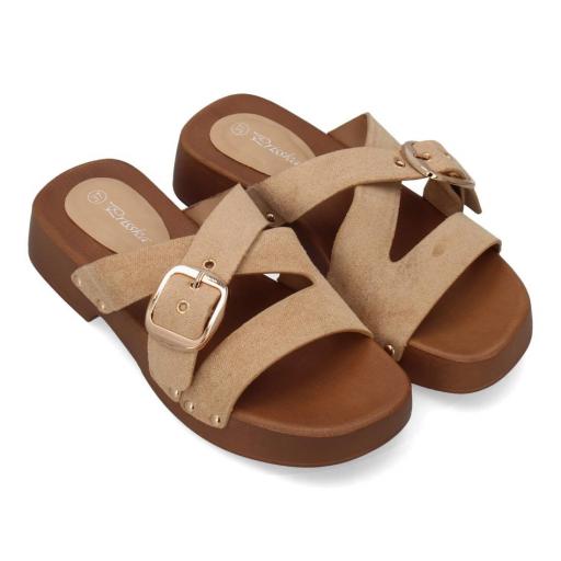 Sandalias verano mujer plataforma ligera [1]