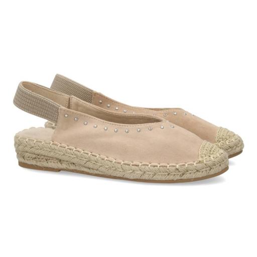 alpargatas mujer beige con tachas y elastico [1]