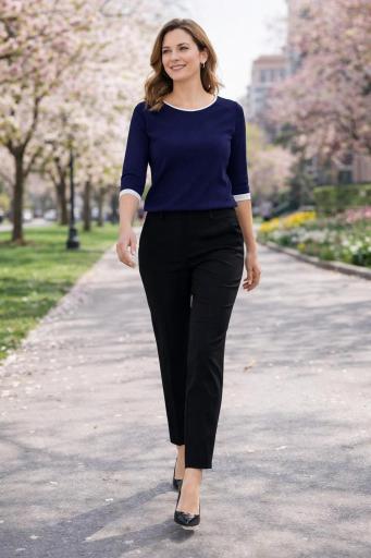 pantalon vestir mujer negro [3]