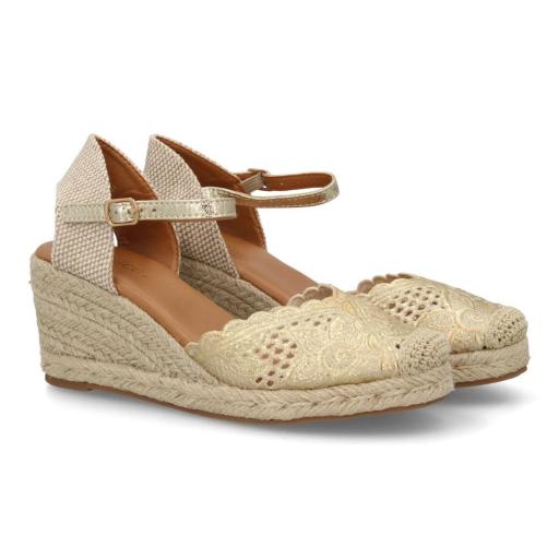 alpargatas bordadas doradas verano mujer [1]