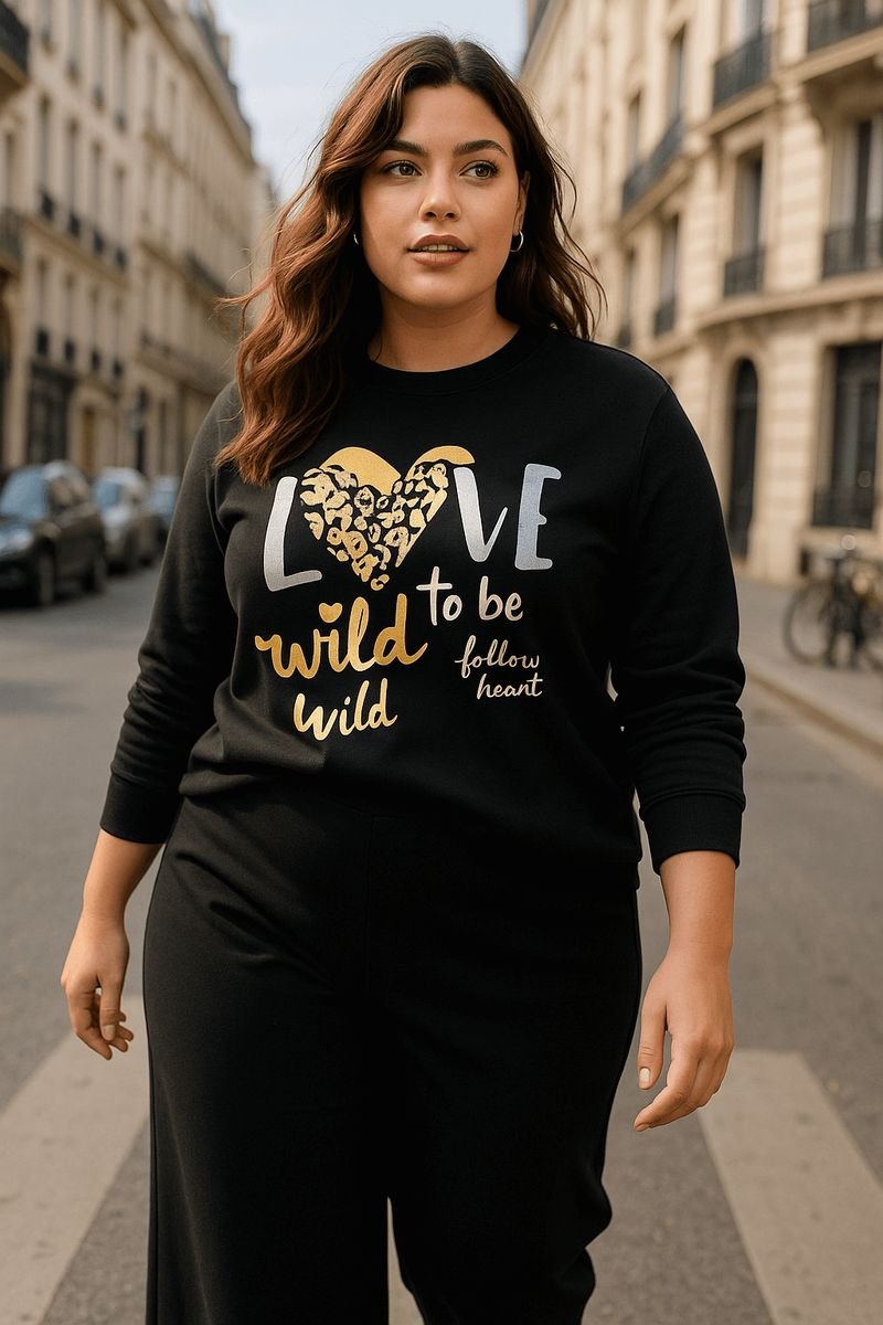 Sudadera mujer talla grande