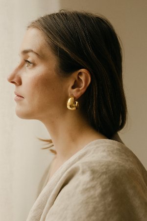 Pendientes Aro Ancho – Acero Inoxidable