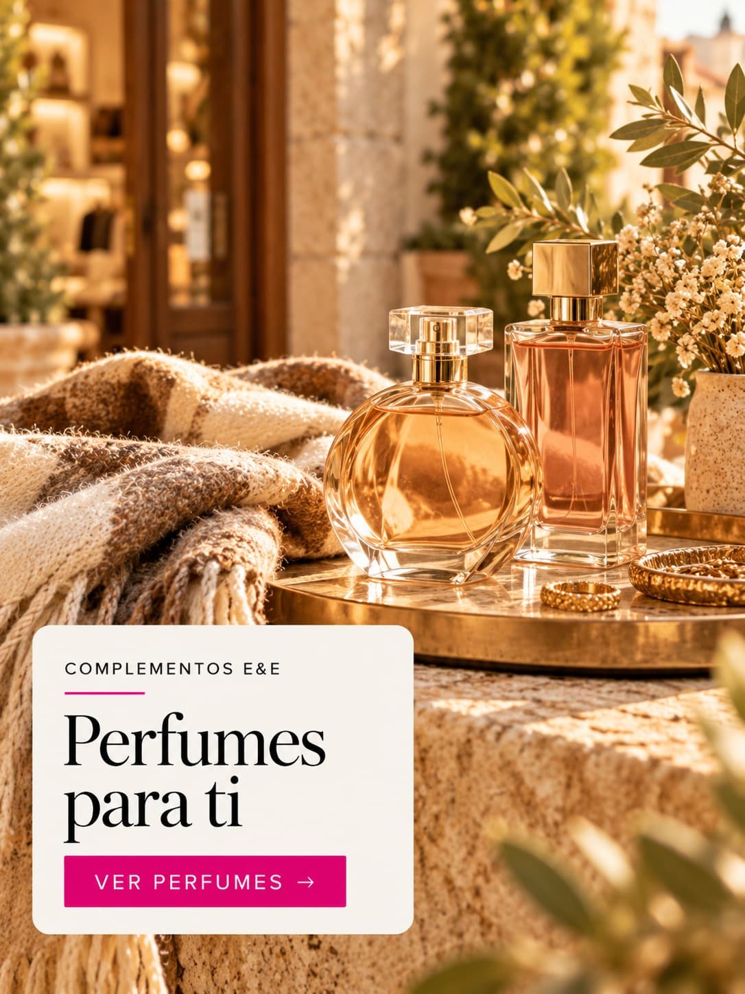 Perfumes de mujer con aromas elegantes para otoño