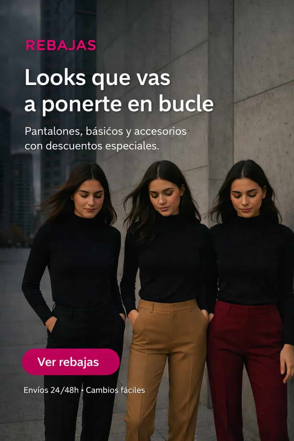 Rebajas Moda mujer al mejor precio
