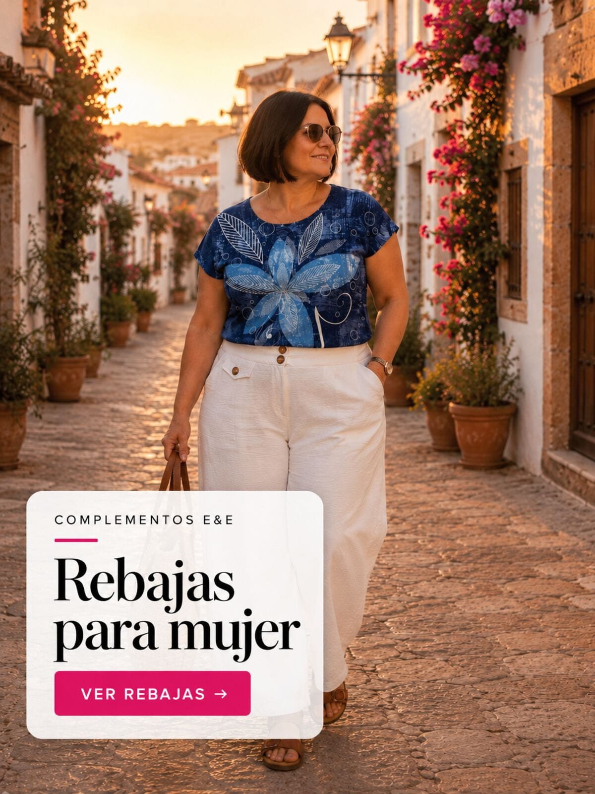 Rebajas de moda mujer con look cómodo en Complementos E&amp;E