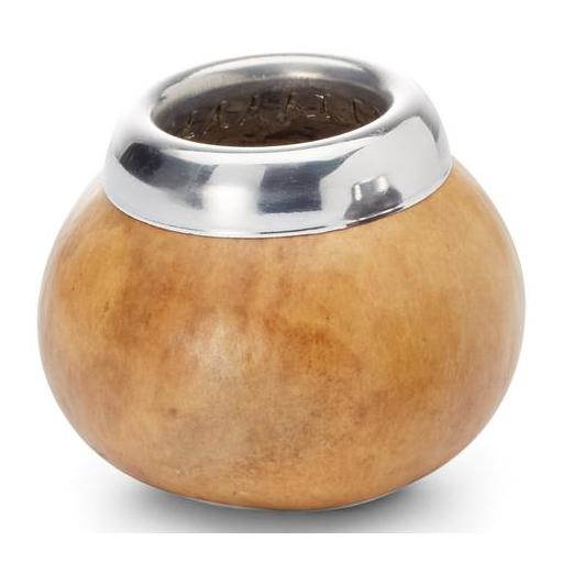 Calabaza natural para mate, altura 9 cm