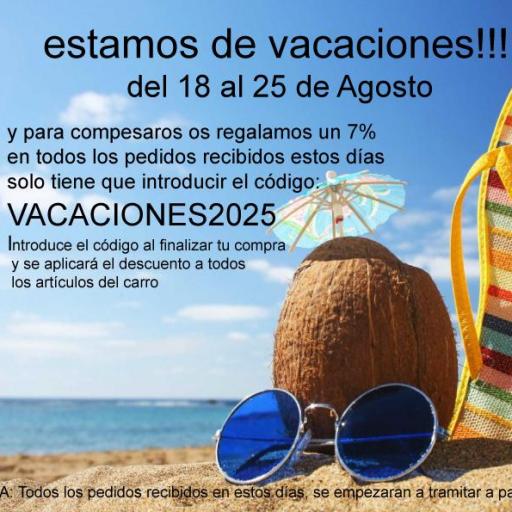 7% POR VACACIONES
