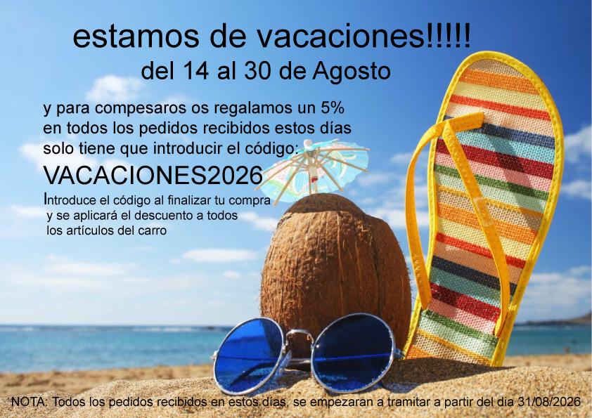 5% POR VACACIONES