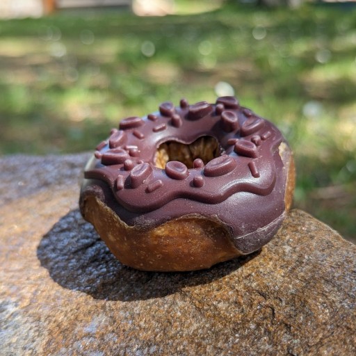 Donut de pollo con Glaseado de Arándanos [0]