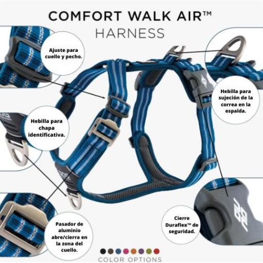 Arnés Comfort Walk Air™ AZUL OCÉANO [1]
