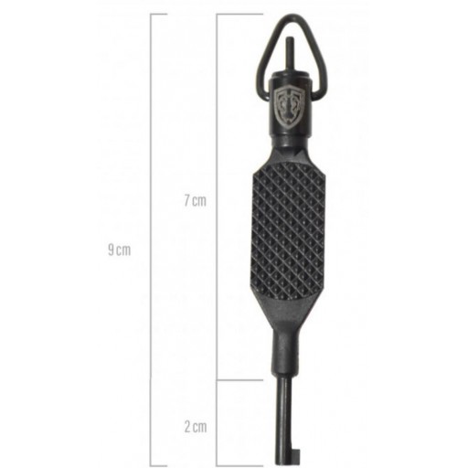 LLAVE PARA GRILLETE UNIVERSAL PLANA NEGRA ZAK TOOL [1]