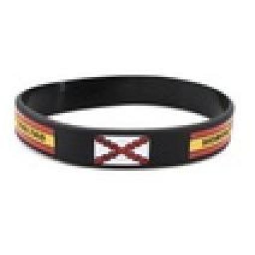 PULSERA GOMA BORGOÑA