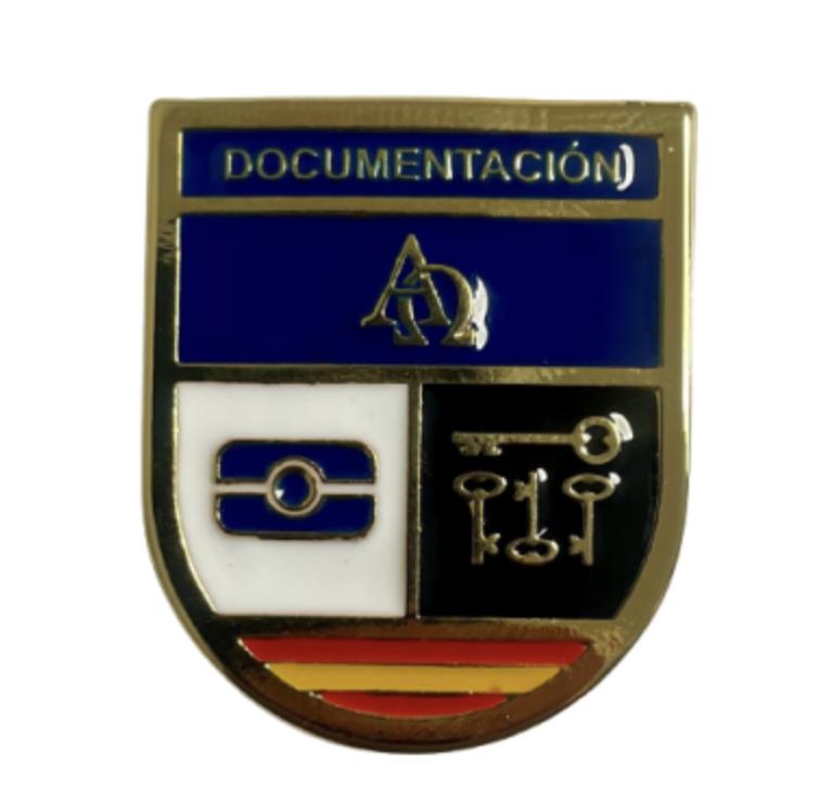 DISTINTIVO DE FUNCION DOCUMENTACION POLICIA NACIONAL