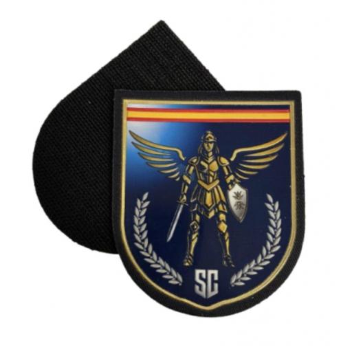 Parche Seguridad Ciudadana Policía Nacional de brazo en PVC con velcro. [1]