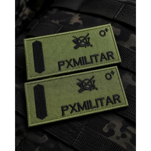 GALLETA MILITAR BORDE BORDADO PACK 2 UNIDADES. [0]