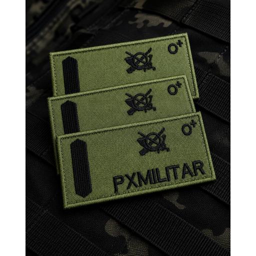 GALLETA MILITAR BORDE BORDADO PACK 3 UNIDADES. [0]