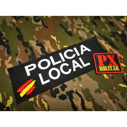 PARCHE POLICÍA LOCAL RECTANGULAR