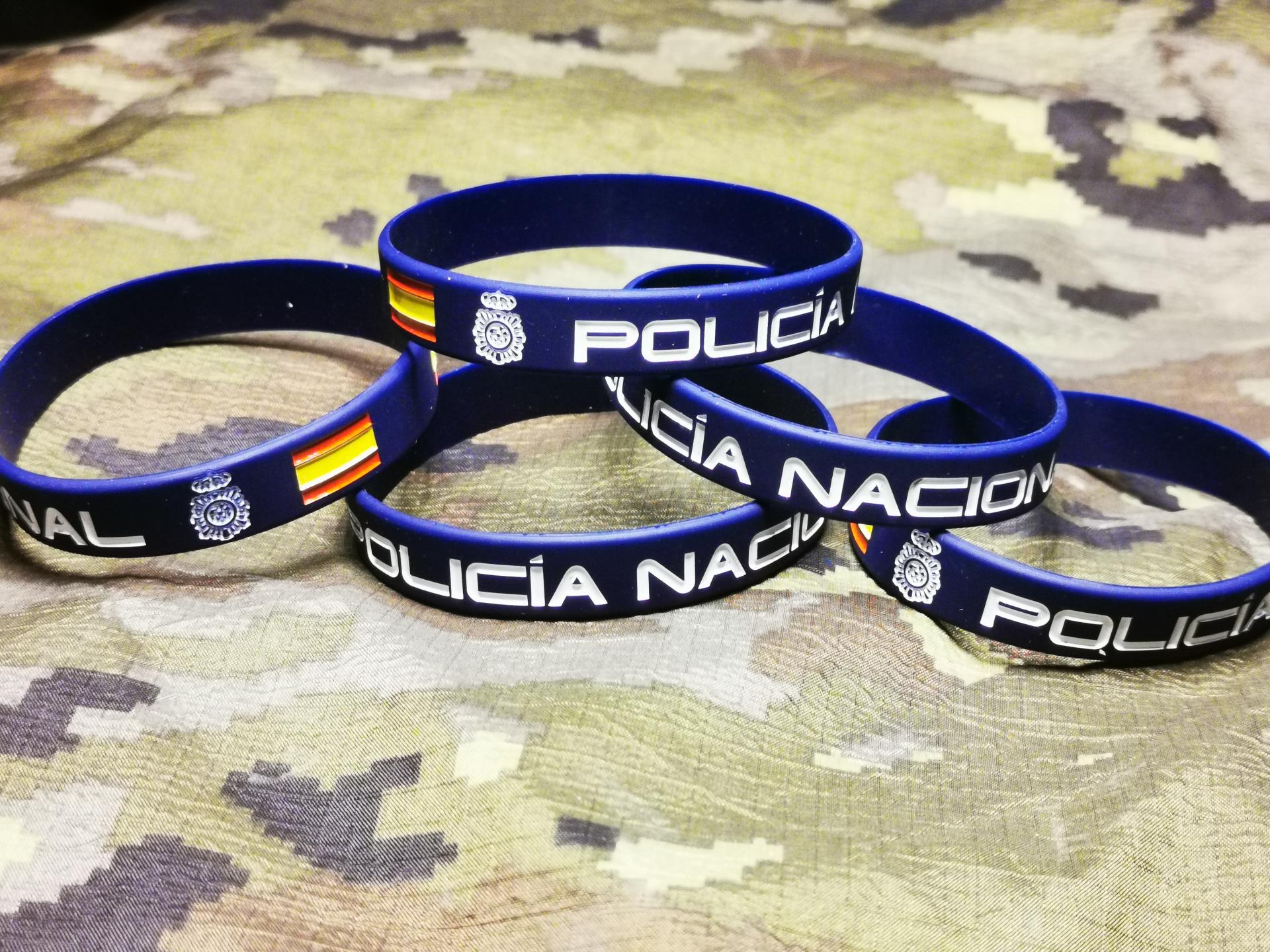 pulsera-goma-policia-nacional