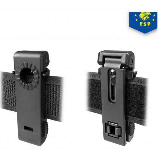 Funda doble para cargadores cerrada, rotatoria 360° con sistema MOLLE [3]