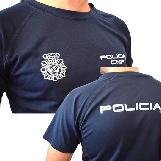 Camiseta Policía Nacional técnica [0]