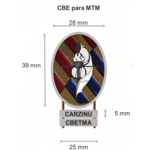 Distintivo del curso básico de emergencia de las FAS para MTM [1]