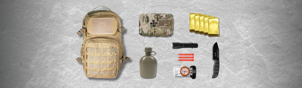 ordenacion material de mochila militar