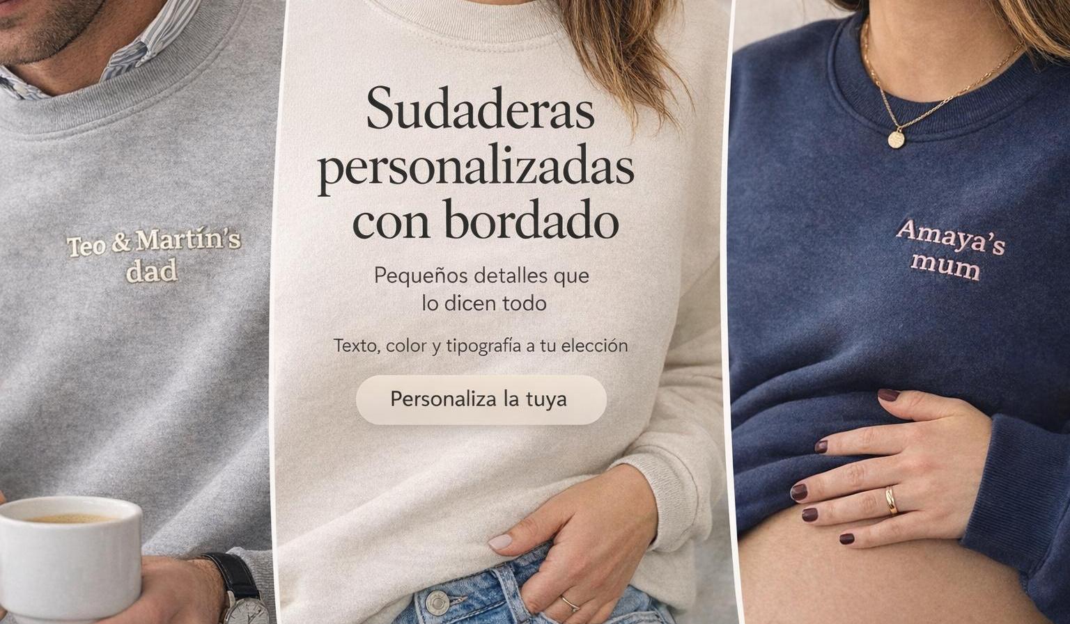 Sudaderas "Bordados personalizados" 