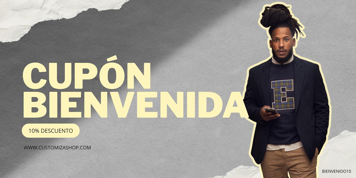 Cupón Bienvenida –10% Descuento