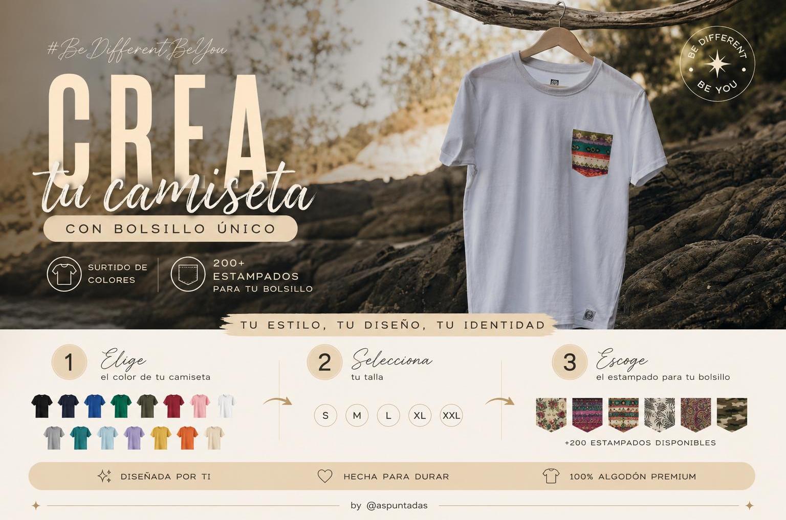 Camisetas bolsillo