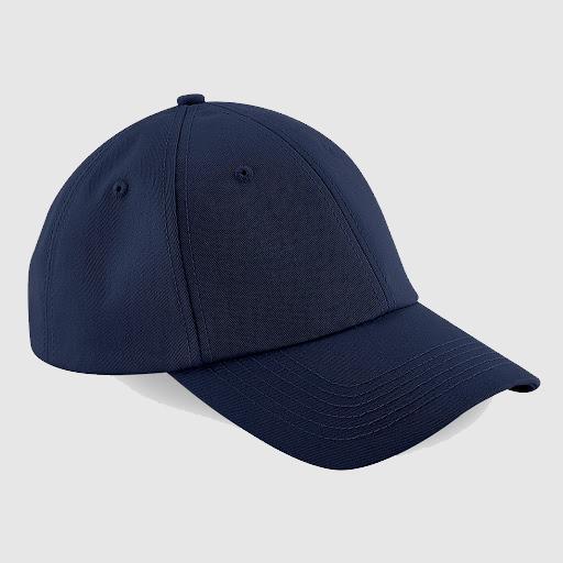 Gorra clásica personalizada texto color azul marino