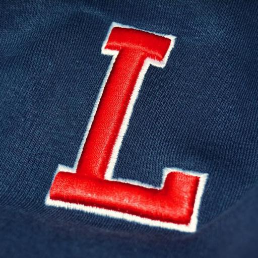 Sudadera capucha clásica con cremallera unisex "inicial pequeña" color azul marino [2]