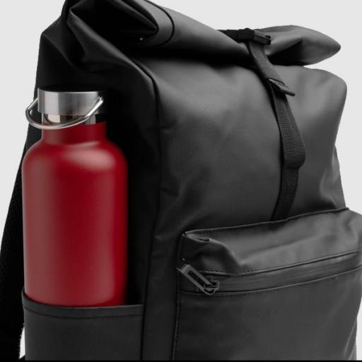 Mochila Multifunción "Empujando Sonrisas" color negro [1]