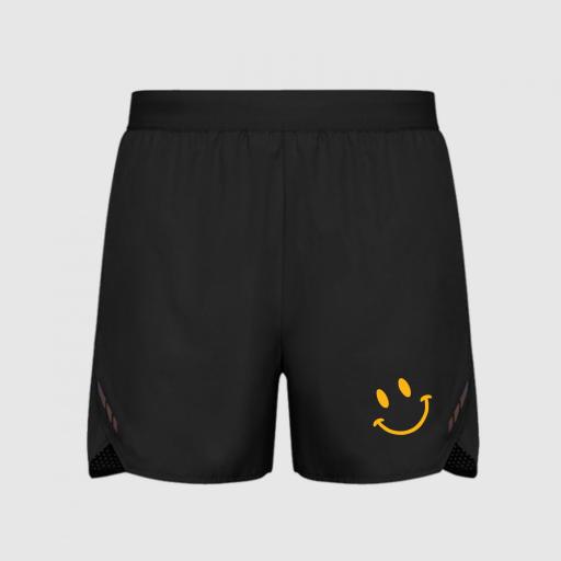 Pantalón Running Hombre "Empujando Sonrisas" - Color negro