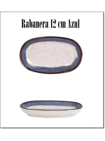 Rabanera Oval Candem Azul Orgánico 12cm 