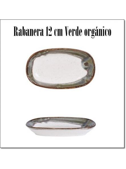 Rabanera Oval Candem Verde Orgánico 12 cm 