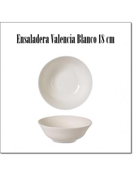 Ensaladera Valencia Blanco 18 cm