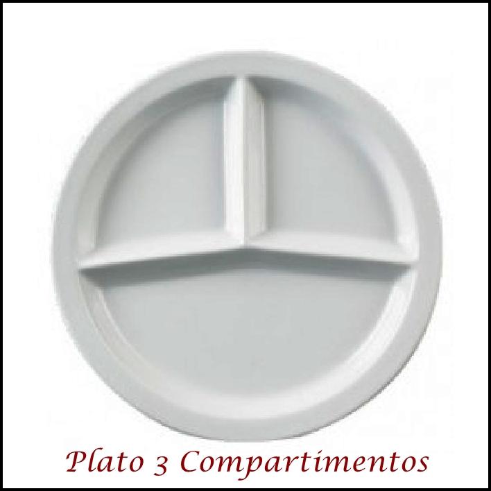 Plato  3 Compartimentos
