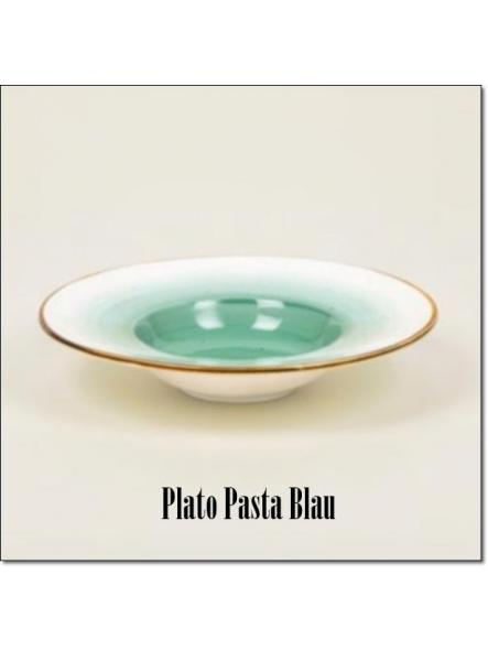 Plato Pasta Blue