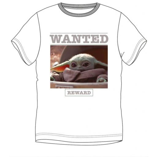 Camiseta Baby Yoda Wanted