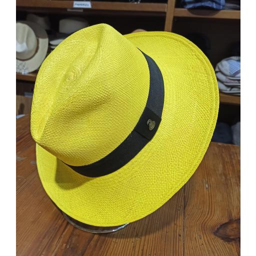 Sombrero Panamá Amarillo 