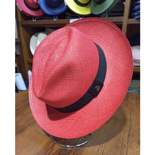 Sombrero Panamá Rojo