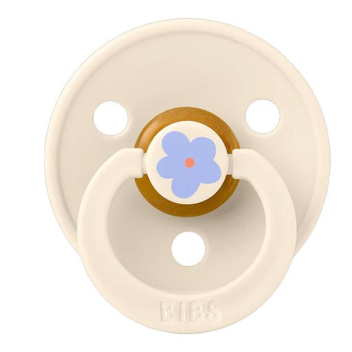 2 Chupetes BIBS Studio Colour Round Jasmine Ivory Mix - BIBS [2]