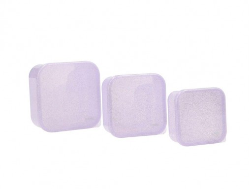 3 Cajas Almuerzo Glitter Lilac Tutete [2]