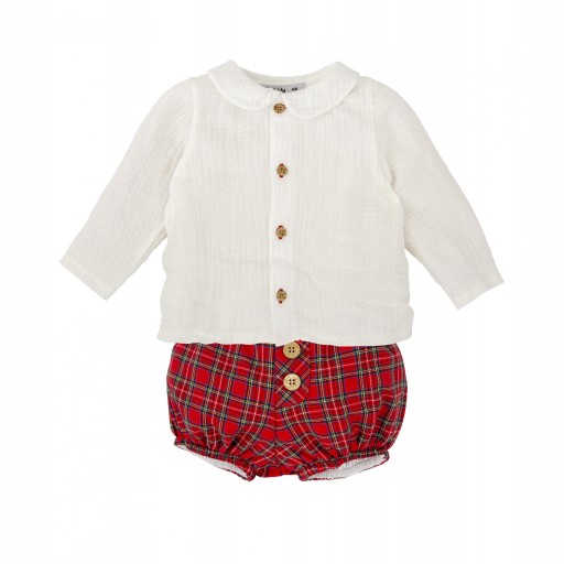 Conjunto bebé niño Babidu modelo Muérdago