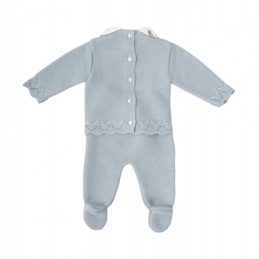 Conjunto polaina punto bebé Babidu modelo Cordillera [1]