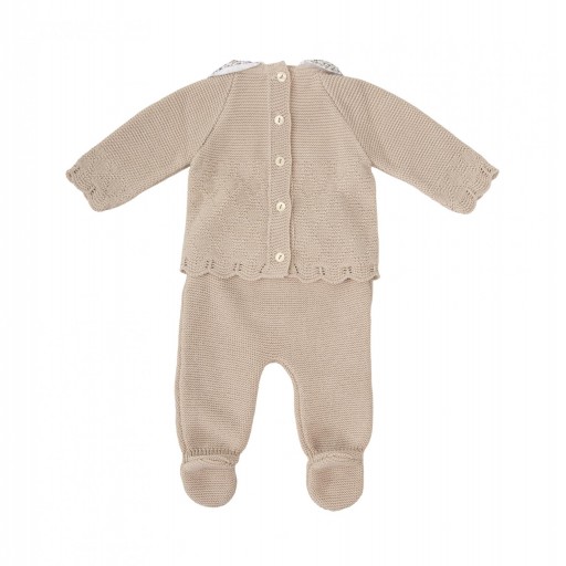 Conjunto de punto bebé Babidu modelo Escarcha [1]