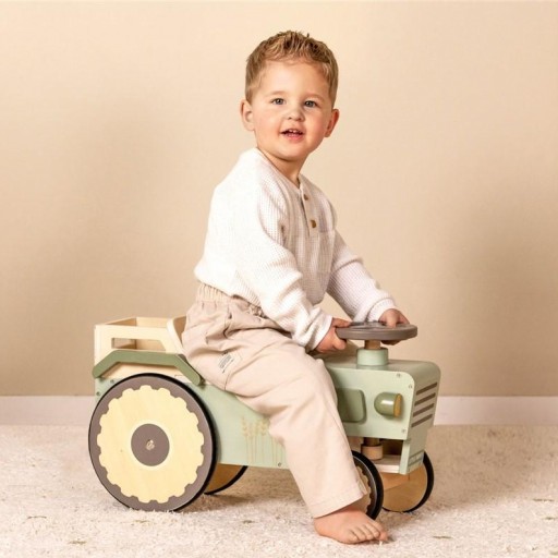 Andador tractor de madera - Little Dutch colección Little Farm [1]