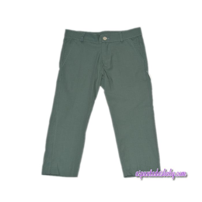 Pantalón Ancar loneta color verde.