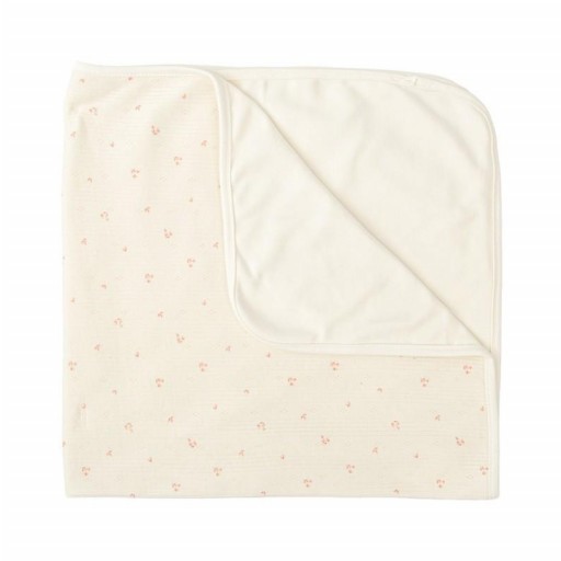 ​Manta bebé algodón reversible estampado floral [0]