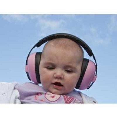 Auriculares BANZ anti ruido color rosa baby [3]